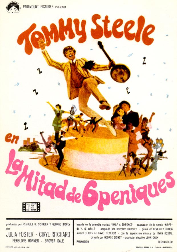 La mitad de 6 peniques