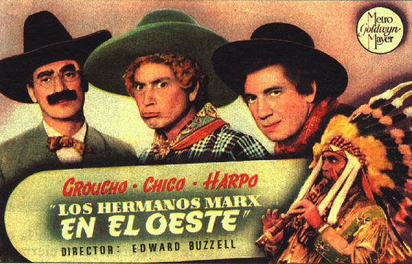 Los hermanos Marx en el Oeste