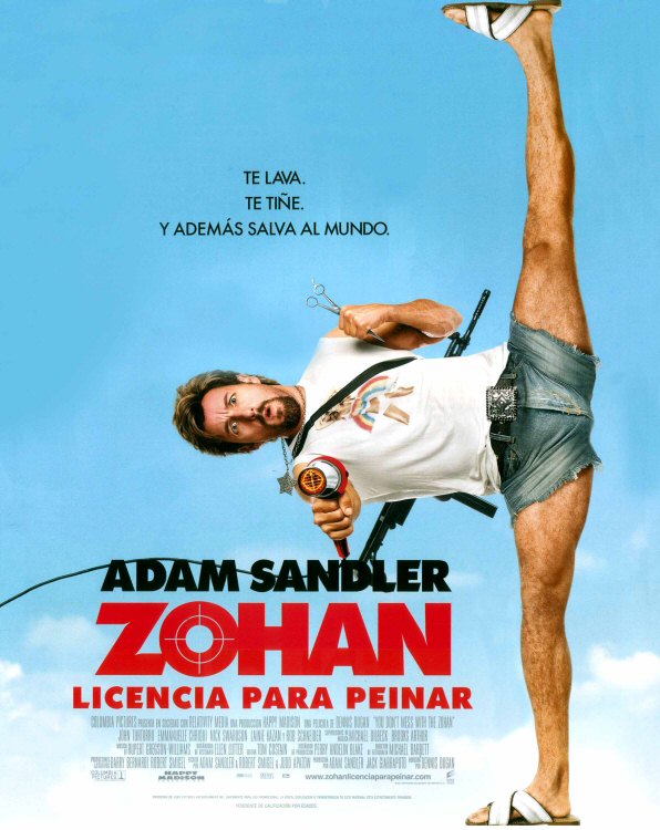 Zohan, licencia para peinar