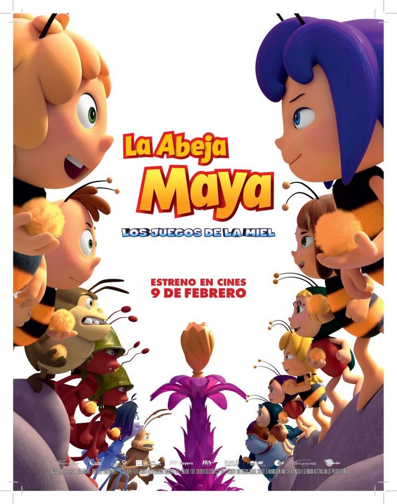 La abeja Maya: los juegos de la miel