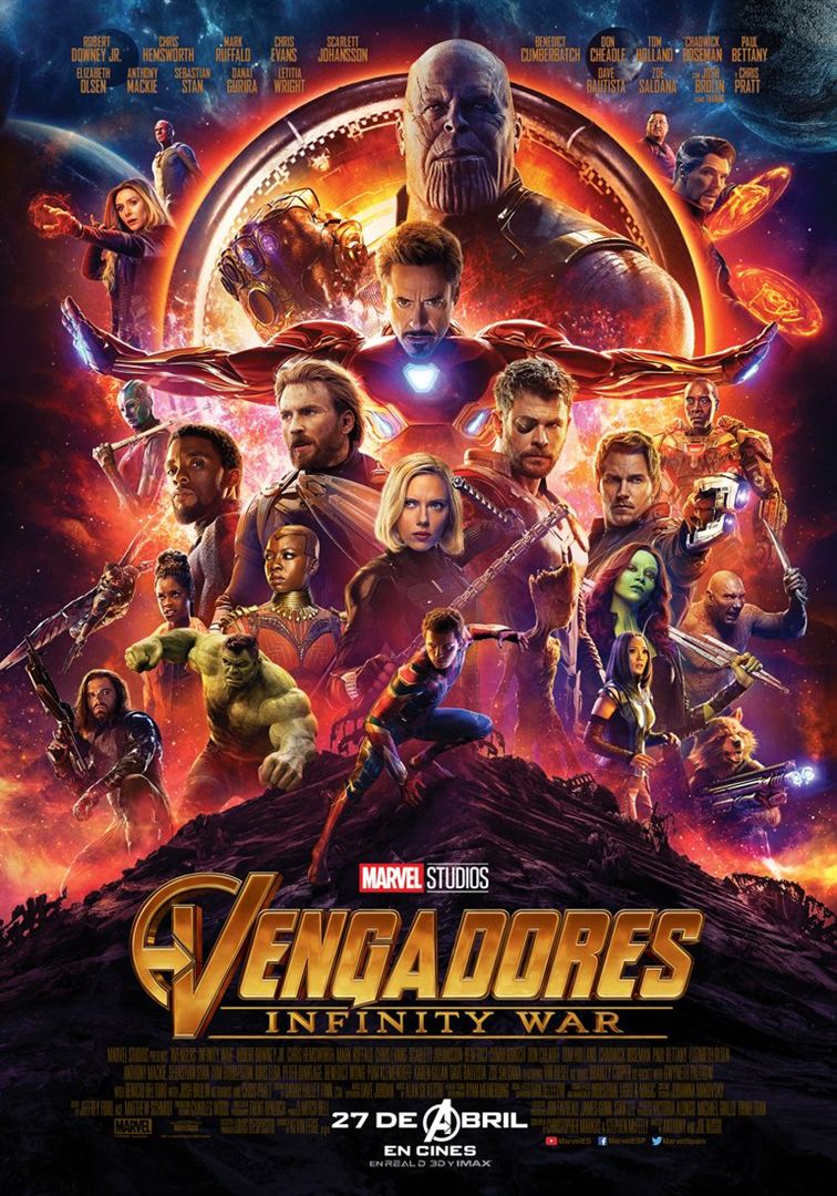 Vengadores: infinity war