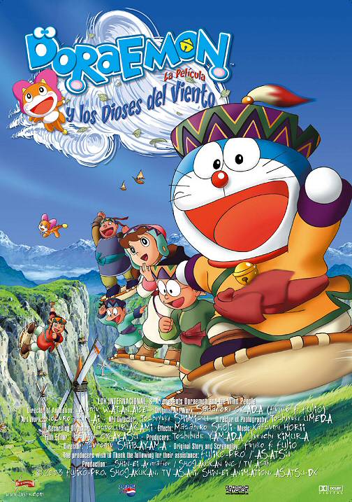 Doraemon y los dioses del viento