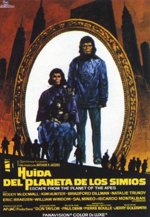 Huda del planeta de los simios