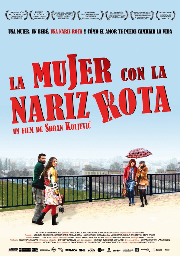 La mujer con la nariz rota