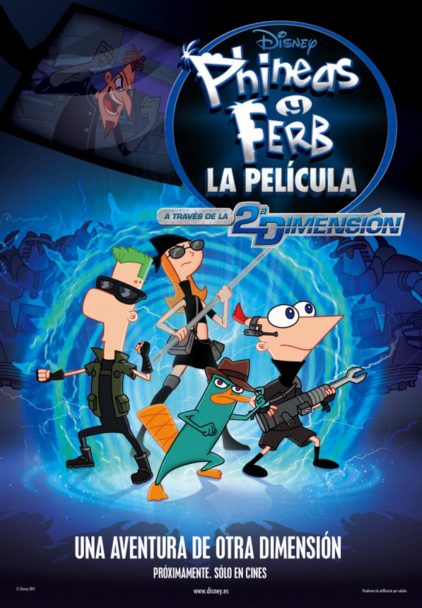 Phineas y Ferb, la pelcula: a travs de la 2 dimensin