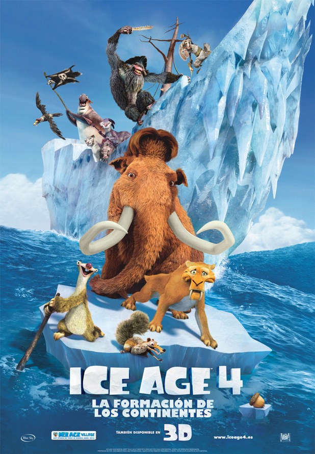 Ice Age 4: la formacin de los contienentes