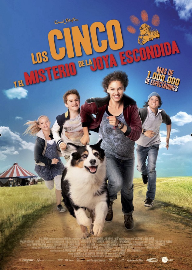 Los Cinco y el misterio de la joya escondida