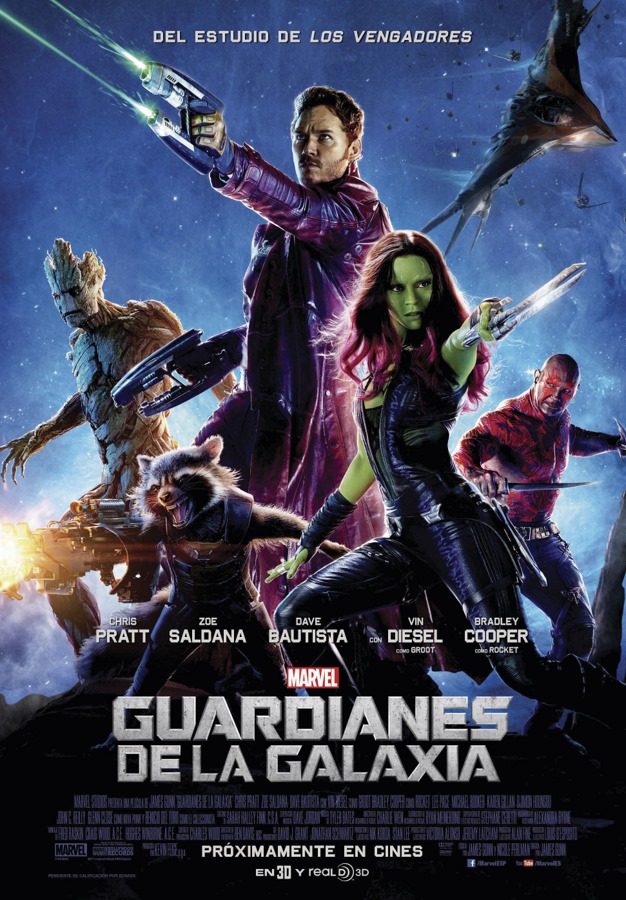 Carátulas De Cine Carátula De La Película Guardianes De La Galaxia 